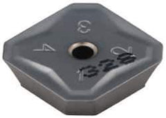 Iscar - SEKR42 42 Grade IC328 Carbide Milling Insert - TiCN Finish, 0.1252" Thick, 1/2" Inscribed Circle - USA Tool & Supply