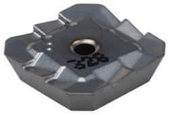 Iscar - SEKR42 HS Grade IC328 Carbide Milling Insert - TiCN Finish, 0.1252" Thick, 1/2" Inscribed Circle - USA Tool & Supply