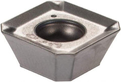 Iscar - SEKT09T3 N Grade IC328 Carbide Milling Insert - TiCN Finish, 0.1654" Thick, 0.378" Inscribed Circle - USA Tool & Supply