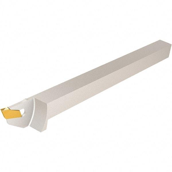 Iscar - SGAF, External, Right Hand, 1.2 to 1.2mm Groove Width, Indexable Grooving Tool Holder - GF.. 1.2J Insert Compatibility, 14mm Shank Height, 14mm Shank Width, 140mm OAL - USA Tool & Supply