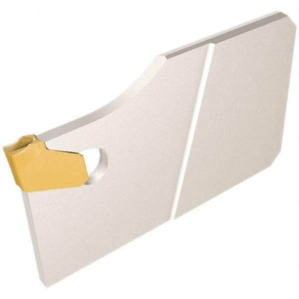 Iscar - 1.6" Groove Width, Neutral Cut, SGB Indexable Grooving Blade - GFN-A, GFN-C, GFN-J, GFR/L-C, GFR/L-J Insert Style, Series Self-Grip - USA Tool & Supply