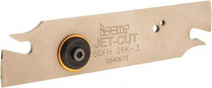 Iscar - 2.7 to 3.53mm Groove Width, Neutral Cut, SGFH Indexable Grooving Blade - GFN-A, GFN-C, GFN-J, GFN-M, GFN-U, GFN-W, GFR-U, GFR/L-C, GFR/L-J, GFR/L-W Insert Style, Series Self-Grip - USA Tool & Supply