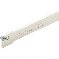 Iscar - 2.7 to 3.53mm Groove Width, Neutral Cut, SGFS Indexable Grooving Blade - GFN-A, GFN-C, GFN-J, GFN-M, GFN-U, GFN-W, GFR-U, GFR/L-C, GFR/L-J, GFR/L-W Insert Style, Series Self-Grip - USA Tool & Supply