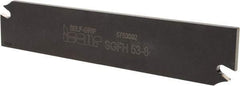 Iscar - 7.4 to 8.5mm Groove Width, Neutral Cut, SGFH Indexable Grooving Blade - GFN-C Insert Style, Series Self-Grip - USA Tool & Supply