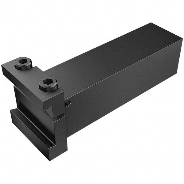 Iscar - Tool Block Style SGTBF, 32mm Blade Height, 102mm OAL, 48mm OAH, Indexable Cutoff Blade Tool Block - 25mm Shank Height, 25mm Shank Width, Reversible - USA Tool & Supply