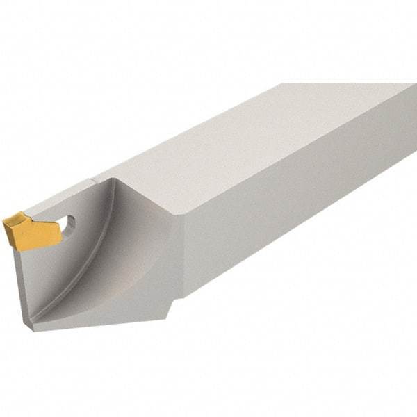 Iscar - SGTF, Left Hand Cut, 1.77" Max Workpc Diam, Indexable Cutoff Toolholder - 20mm Shank Width, 20mm Shank Height, 125mm OAL - USA Tool & Supply