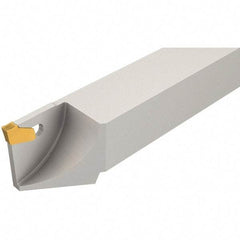 Iscar - SGTF, Right Hand Cut, 1.77" Max Workpc Diam, Indexable Cutoff Toolholder - 20mm Shank Width, 20mm Shank Height, 125mm OAL - USA Tool & Supply