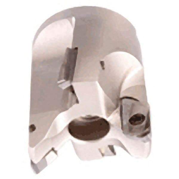 Iscar - 2-1/2" Cut Diam, 1" Arbor Hole, 1.55" Max Depth of Cut, Indexable Chamfer & Angle Face Mill - 4 Inserts, APCR 22.... Insert, Right Hand Cut, 2 Flutes, Series SM - USA Tool & Supply