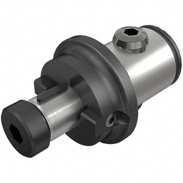 Iscar - MB63 System Size, Modular Tool Holding System Adapter - 1.28" Projection, 2.36" Body Diam, Through Coolant - Exact Industrial Supply