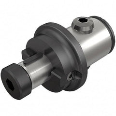Iscar - MB80 System Size, Modular Tool Holding System Adapter - 2" Projection, 3.86" Body Diam, Through Coolant - Exact Industrial Supply