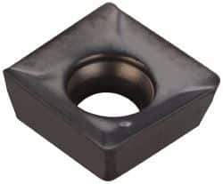 Iscar - SOMT060204 HQ Grade IC328 Carbide Milling Insert - TiCN Finish, 0.1008" Thick, 0.2425" Inscribed Circle, 0.4mm Corner Radius - USA Tool & Supply