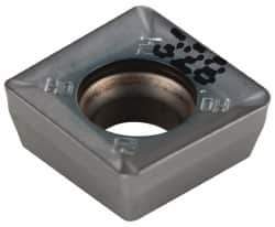 Iscar - SPMT100408 HQ Grade IC328 Carbide Milling Insert - TiCN Finish, 0.1665" Thick, 0.4016" Inscribed Circle, 0.7mm Corner Radius - USA Tool & Supply