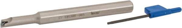 Iscar - 0.276" Min Bore Diam, 4" OAL, 3/8" Shank Diam, Indexable Boring Bar - 0.937" Max Bore Depth, WB.. 520L Insert, Screw or Clamp Holding Method - USA Tool & Supply
