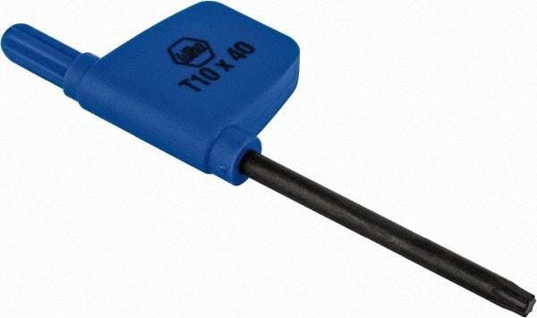 Iscar - T10 Torx Drive, Key for Indexable Threading and Toolholder - Compatible with Insert Screws - USA Tool & Supply