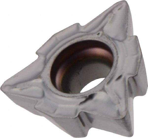 Iscar - WOLH31 SW Grade IC328 Carbide Indexable Drill Insert - TiCN Finish, Trigon, 10mm Inscribed Circle - USA Tool & Supply