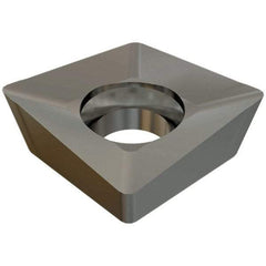 Iscar - XOMT060204 DT Grade IC520M Carbide Indexable Drill Insert - TiCN Finish, Square, 6.16mm Inscribed Circle - USA Tool & Supply