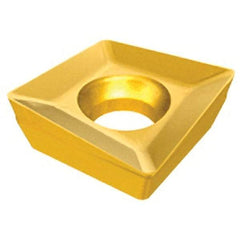 Iscar - XOMT060204 HQ Grade IC910 Carbide Indexable Drill Insert - TiAlN Finish, Square, 6.16mm Inscribed Circle - USA Tool & Supply