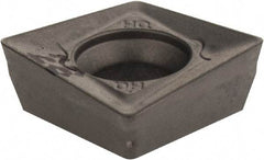 Iscar - XPMT100408 HQ Grade IC28 Carbide Milling Insert - Uncoated, 0.1622" Thick, 0.4016" Inscribed Circle, 0.6mm Corner Radius - USA Tool & Supply