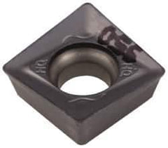 Iscar - XPMT100408 HQ Grade IC950 Carbide Milling Insert - TiAlN Finish, 0.1622" Thick, 0.4016" Inscribed Circle, 0.6mm Corner Radius - USA Tool & Supply