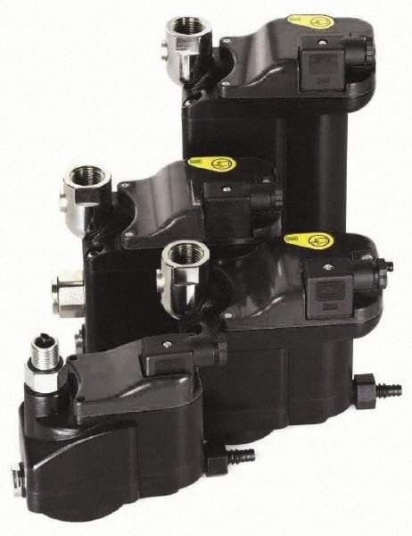 Domnick Hunter - 1/2" Inlet, Zero Air-Loss Level Sensing Condensate Drain - 1/8" NPT Outlet, 3 to 232 psi, 1,059 CFM Receiver Compressor, 2,119" CFM Refrigerated Dryer - USA Tool & Supply