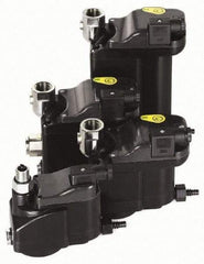 Domnick Hunter - 1/2" Inlet, Zero Air-Loss Level Sensing Condensate Drain - 1/8" NPT Outlet, 3 to 232 psi, 1,059 CFM Receiver Compressor, 2,119" CFM Refrigerated Dryer - USA Tool & Supply