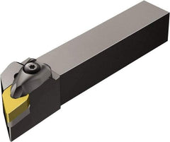 Sandvik Coromant - DDJN, Right Hand Cut, -3° Lead Angle, 32mm Shank Height x 32mm Shank Width, Negative Rake Indexable Turning Toolholder - 170mm OAL, DNMG 15 06 08 Insert Compatibility, Series T-Max P - USA Tool & Supply
