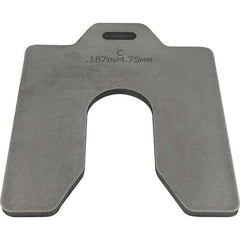 Maudlin Products - Metal Shim Stock Type: Slotted Shim Material: Stainless Steel - USA Tool & Supply