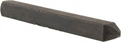 Made in USA - 1/32" Character Size, H Character, Heavy Duty Individual Steel Stamp - Steel, Individual - USA Tool & Supply