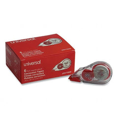 UNIVERSAL - Correction Fluid & Tape Type: Correction Tape Non-Refillable Tape Size: 1/5 x 315" - USA Tool & Supply