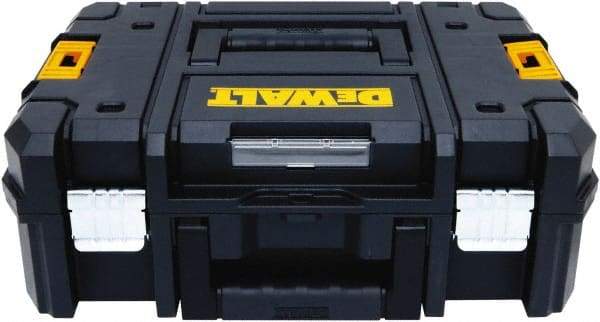 DeWALT - Tool Box - 17-1/4" Wide x 6-3/8" Deep x 13" High, Structural Foam, Black - USA Tool & Supply