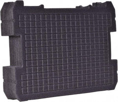 DeWALT - Tool Box Foam Foam Insert - 12-51/64" Wide x 16-51/64" Deep x 2-51/64" High, Gray, For DWST17808, DWST17807, DWST17805 - USA Tool & Supply