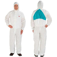 3M - Disposable & Chemical Resistant Coveralls Garment Style: Coveralls Garment Type: General Purpose - USA Tool & Supply