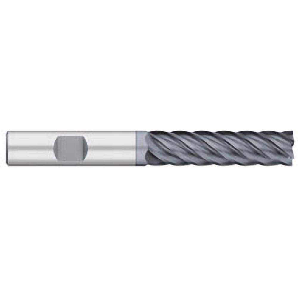 Titan USA - Square End Mills; Mill Diameter (Inch): 3/4 ; Mill Diameter (Decimal Inch): 0.7500 ; Number of Flutes: 6 ; Length of Cut (Inch): 2-1/4 ; Length of Cut (Decimal Inch): 2.2500 ; Material: Solid Carbide - Exact Industrial Supply