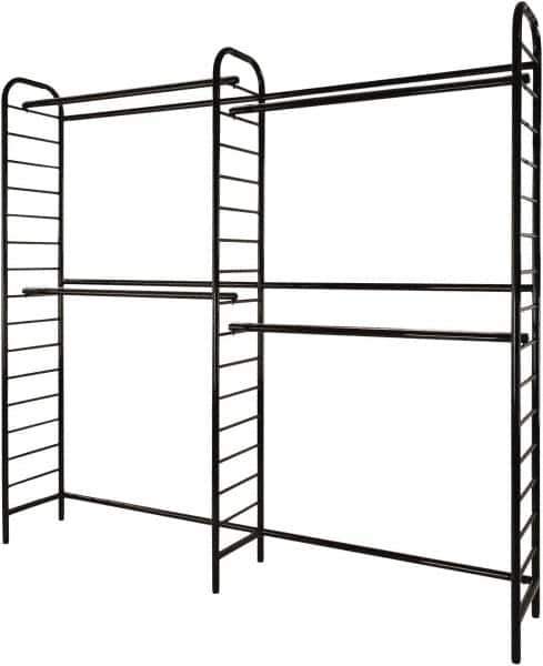ECONOCO - 16" Wide, 88 High, Open Shelving Accessory/Component - Steel, Semi-Gloss Finish, 96" Long, Use with Ladder System - USA Tool & Supply