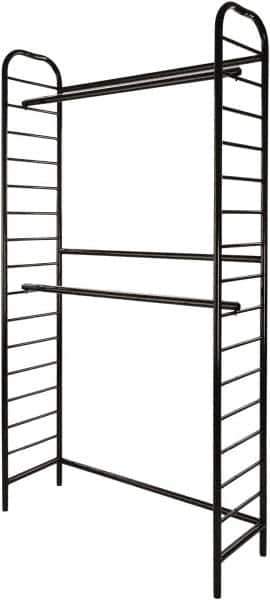 ECONOCO - 16" Wide, 88 High, Open Shelving Accessory/Component - Steel, Semi-Gloss Finish, 48" Long, Use with Ladder System - USA Tool & Supply