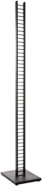 ECONOCO - 12" Wide, 73 High, Open Shelving Accessory/Component - Steel, Matte Finish, 15" Long, Use with Mini-Ladder System - USA Tool & Supply