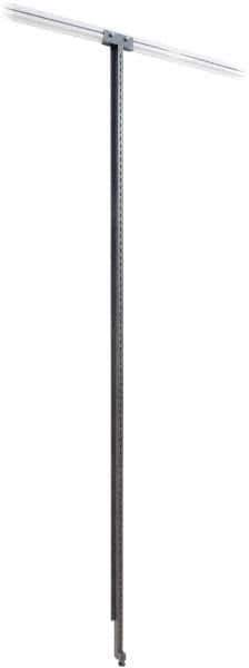 ECONOCO - Heavy-Duty Framing Upright - 93" High x 6" Deep, Matte Black - USA Tool & Supply