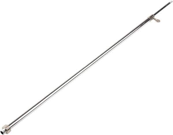 ECONOCO - Adjustable Heavy-Duty Framing Upright - 36" High, Chrome - USA Tool & Supply