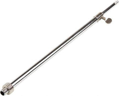 ECONOCO - Adjustable Heavy-Duty Framing Upright - 18" High, Chrome - USA Tool & Supply