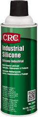 CRC - 16 oz Aerosol Silicone Lubricant - Clear, -40°F to 400°F, Food Grade - USA Tool & Supply