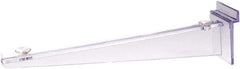 ECONOCO - Clear Shelf Bracket - 12" Long - USA Tool & Supply