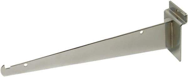 ECONOCO - Chrome Coated Shelf Bracket - 8" Long - USA Tool & Supply