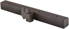 ECONOCO - Black Matte Finish Shelf Bracket - 12" Long - USA Tool & Supply