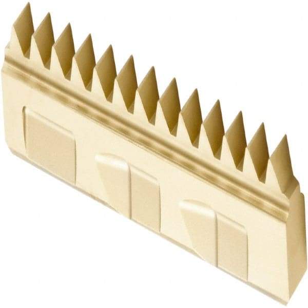 Seco - 4mm Pitch, Internal Thread, Acme Standard, 396.20 F30M Grade Thread Mill Insert - Carbide, TiAlN Coating - USA Tool & Supply
