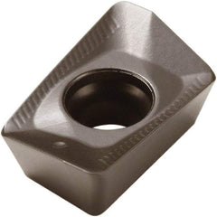 Seco - XOMX120412 Grade MS2050 Carbide Milling Insert - TiAlN/NbN Finish, 0.155" Thick - USA Tool & Supply