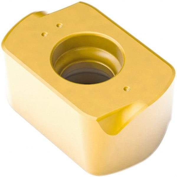 Seco - LOHW060310 Grade MP3000 Carbide Milling Insert - TiAlN Finish, 1/8" Thick, 1/4" Inscribed Circle - USA Tool & Supply
