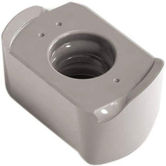 Seco - LOHT060310 Grade MS2050 Carbide Milling Insert - TiAlN/NbN Finish, 1/8" Thick, 1/4" Inscribed Circle - USA Tool & Supply