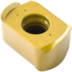 Seco - LOHT060310 Grade MP3000 Carbide Milling Insert - TiAlN Finish, 1/8" Thick, 1/4" Inscribed Circle - USA Tool & Supply