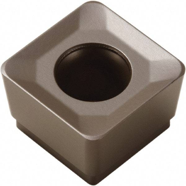 Seco - SCET120630 Grade MS2050 Carbide Milling Insert - TiAlN/NbN Finish, 1/4" Thick, 1/2" Inscribed Circle - USA Tool & Supply