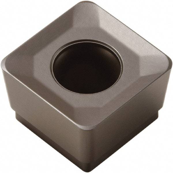 Seco - SCET120612 Grade MS2050 Carbide Milling Insert - TiAlN/NbN Finish, 1/4" Thick, 1/2" Inscribed Circle - USA Tool & Supply